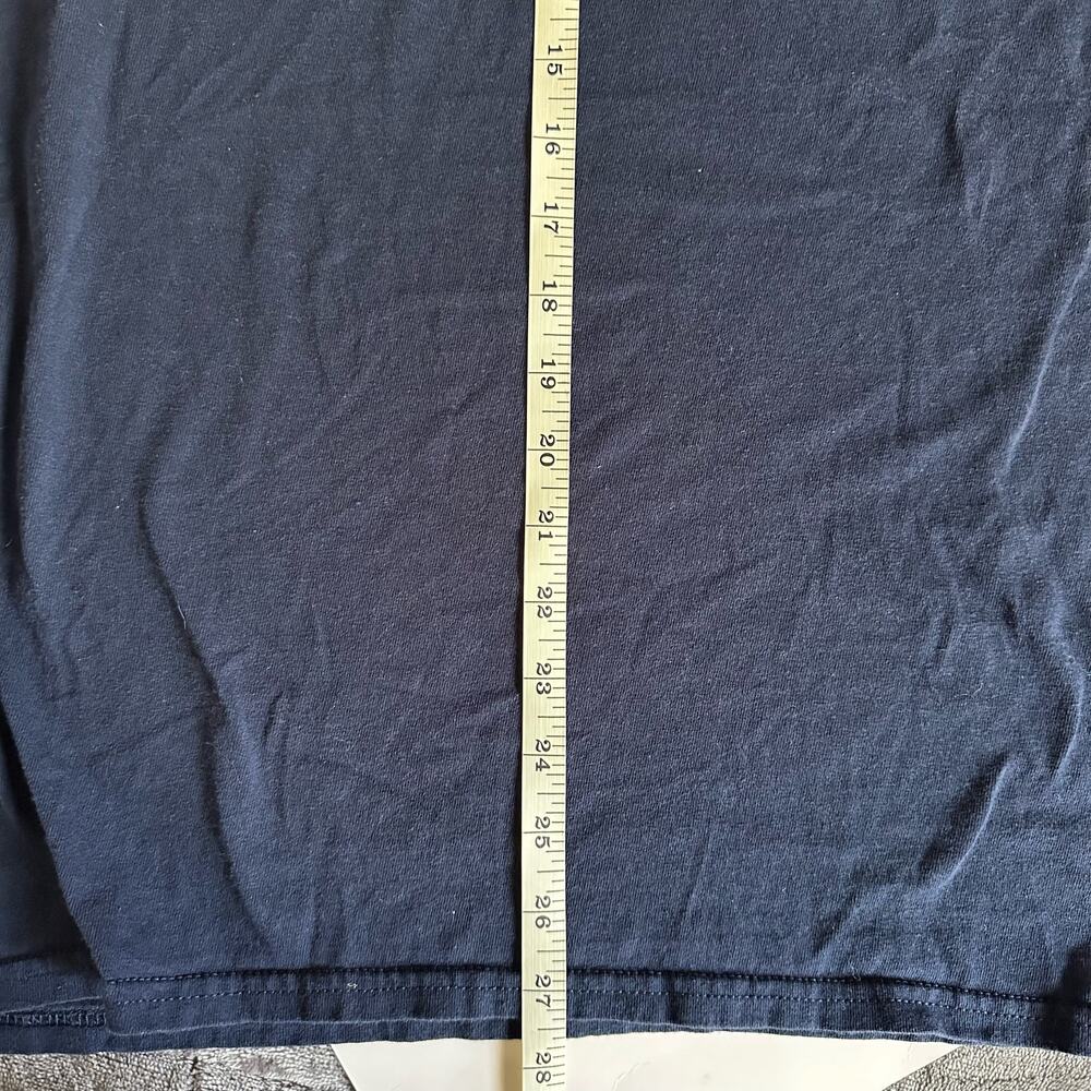 💥Sign of the Times Graphic T-Shirt Men’s unisex size XL Navy screen print - Picture 6 of 6